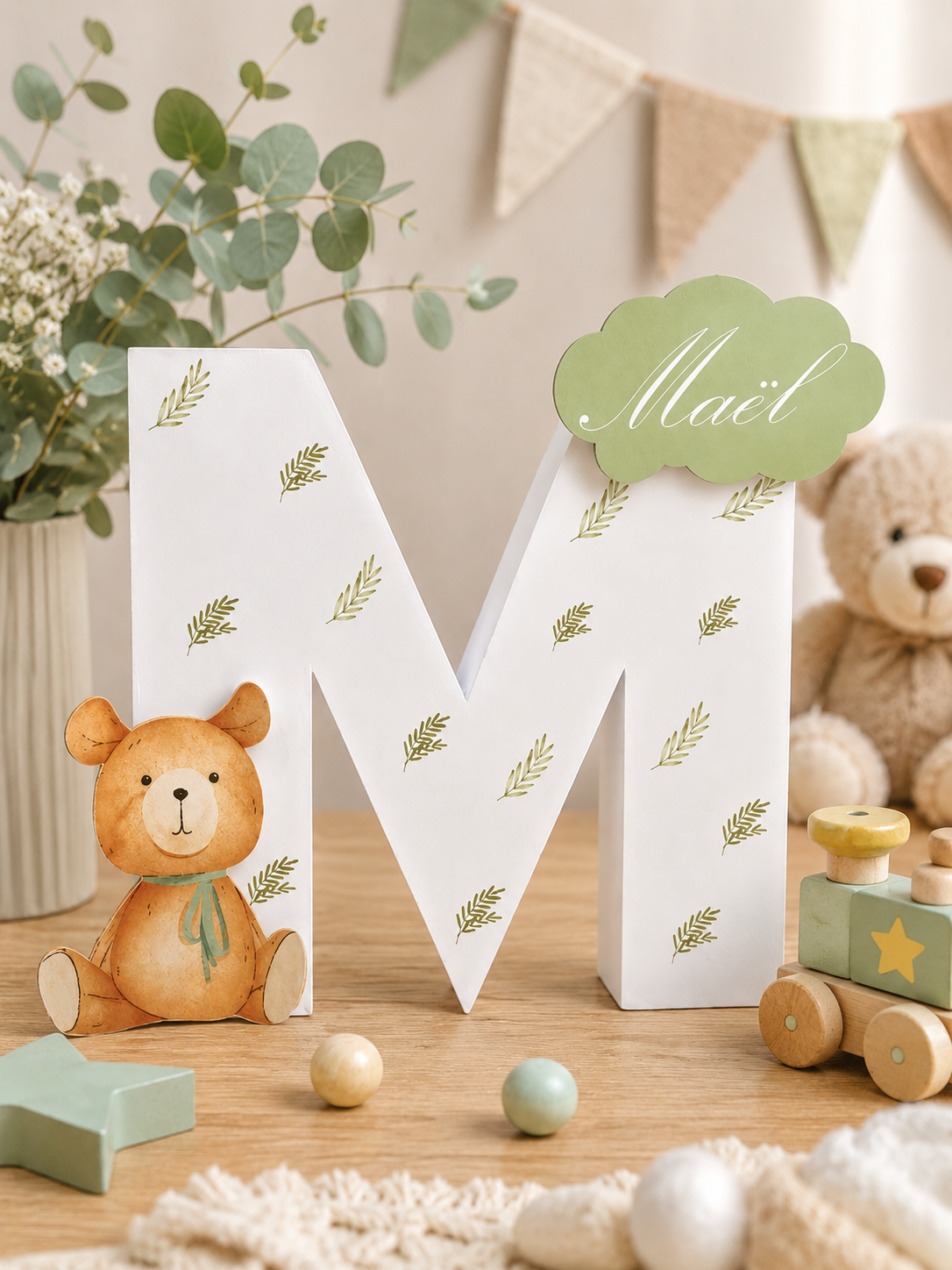 Lettre 3D Personnalisée – Décoration Prénom & Initiales pour Événement – Image 4