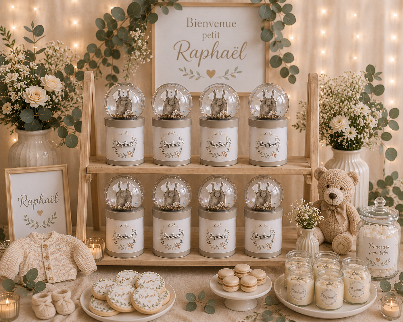 Boîte de Chips Personnalisée 3D – Décoration Gourmande pour Buffet & Sweet Table – Image 4
