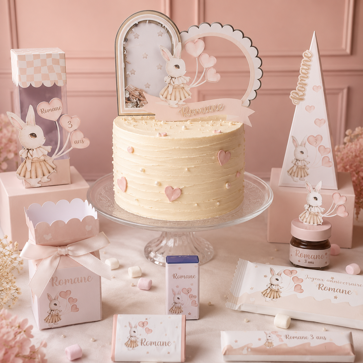 Barre Chocolatée Maxi Personnalisée – Décoration Sweet Table Gourmande – Image 2