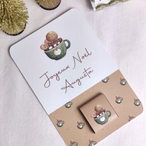 Carte chocolat