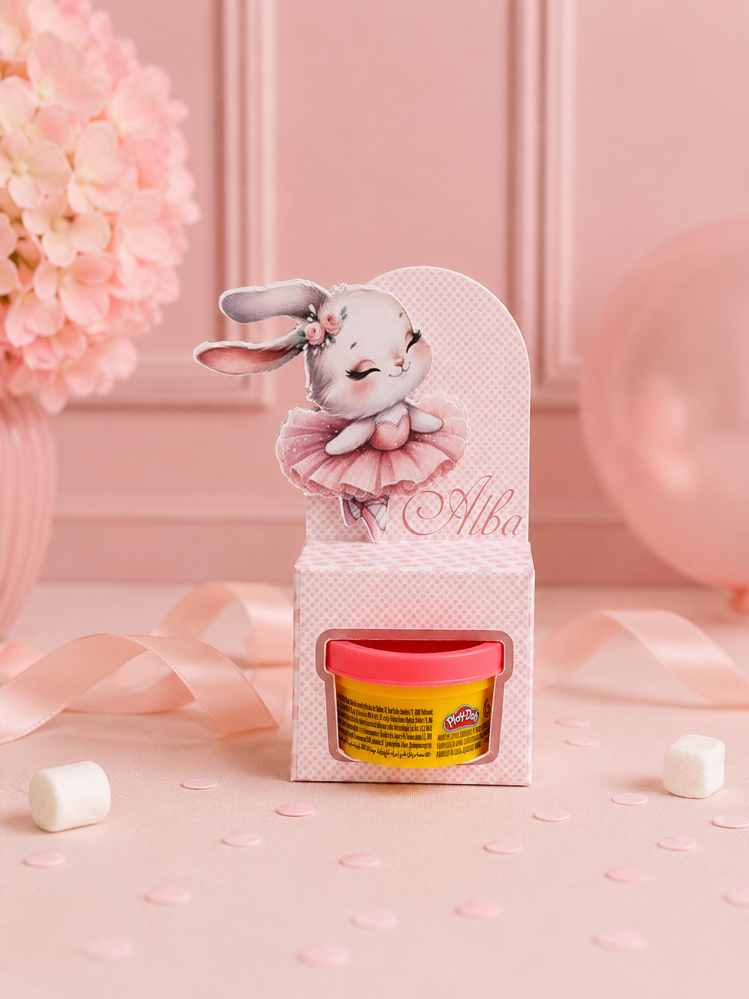 Coffret Pâte à Modeler Personnalisé avec Support 3D – Cadeau Enfant Créatif & Ludique
