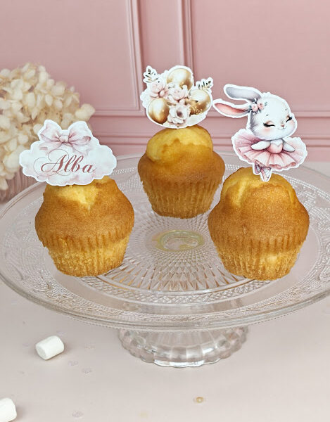 Mini cake topper (x9)