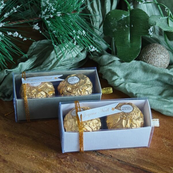 Boîte cadeau - 2 chocolats