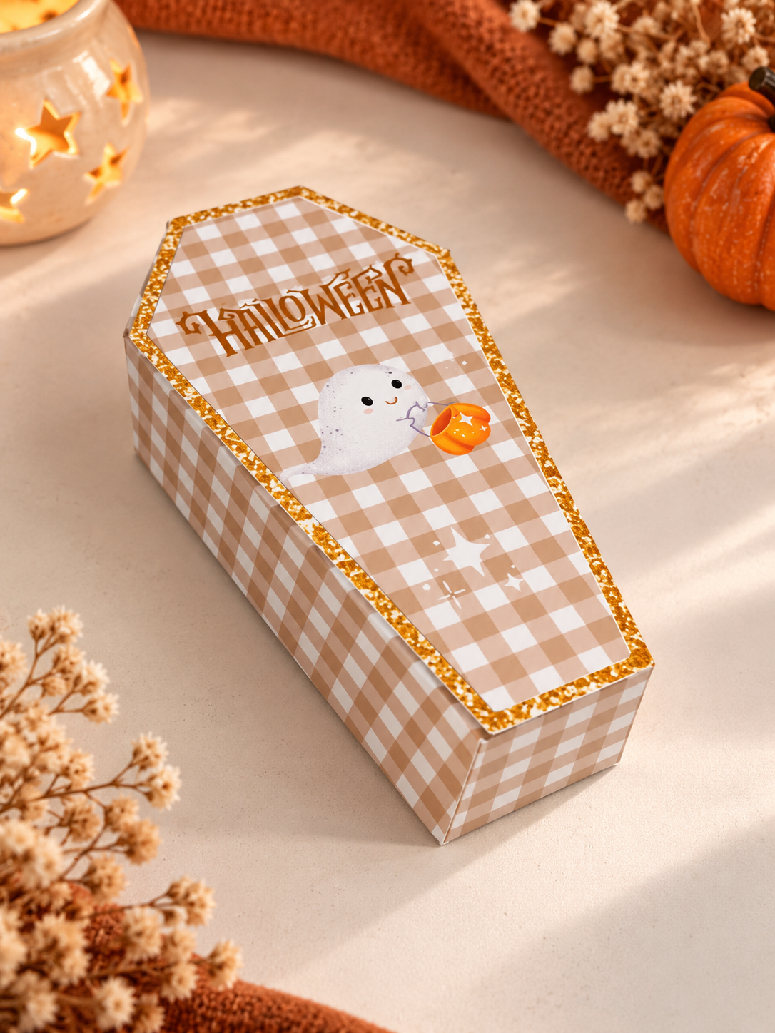 Boîte cercueil Halloween – Petit Fantôme – Image 3