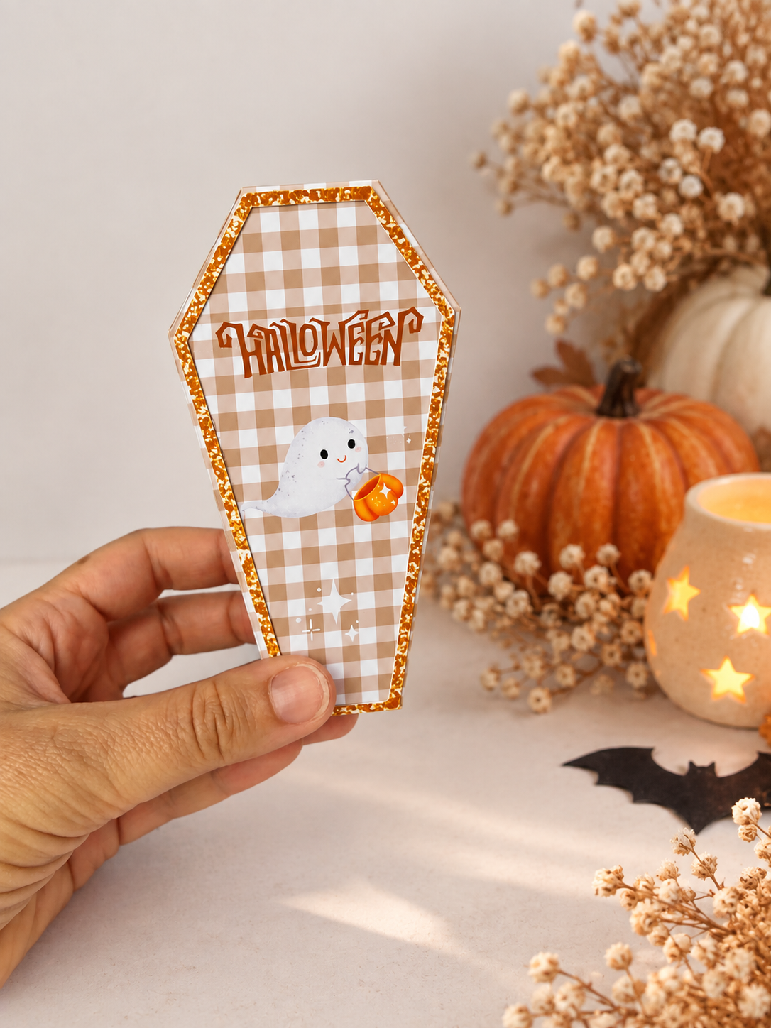 Boîte cercueil Halloween – Petit Fantôme – Image 2